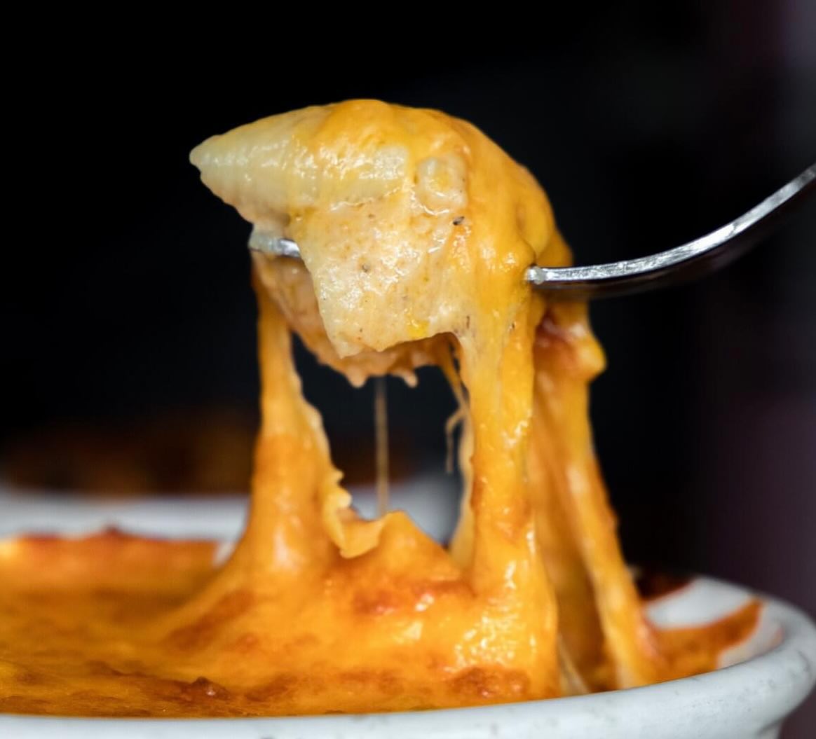 a bowl of Mac & Cheese