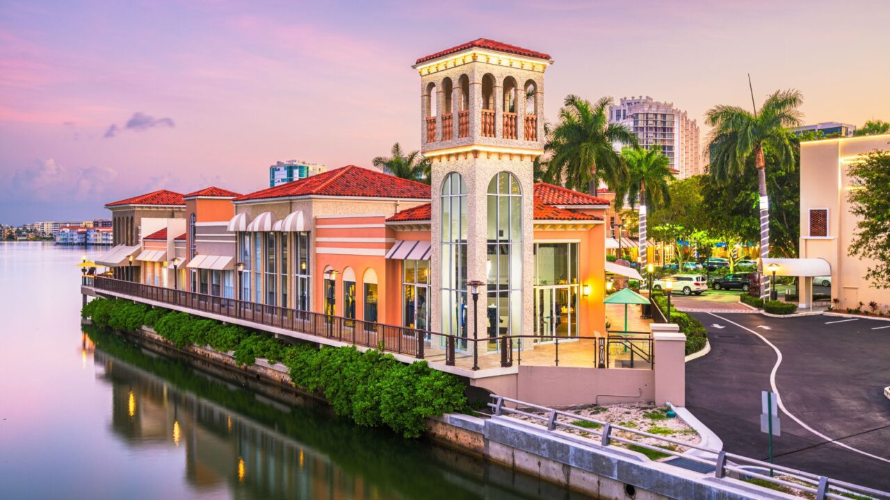 a coastal community in Naples Florida