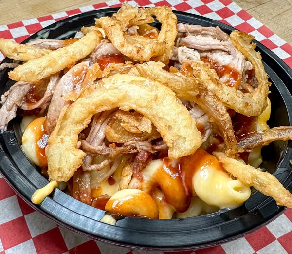 a bowl of Mac & Cheese
